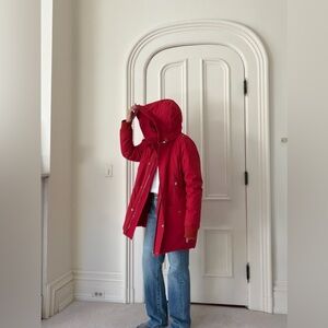 Rick Owen's Cotton Down Parka oversized
